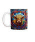 Boo Boo Highland Cow Suncatcher Artwork Ceramic Mug